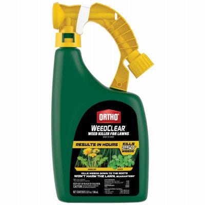 272643 32 oz WeedClear Lawn Weed Killer Base Ready to Spray