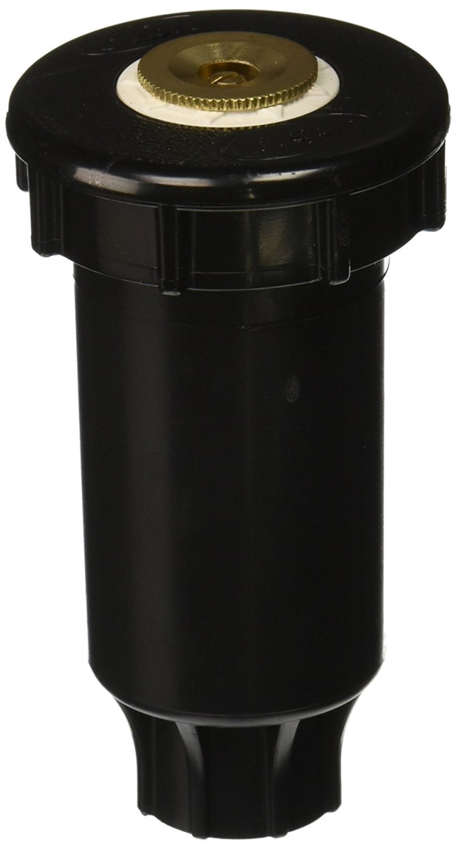 2 in. Professional Series Pressure Regulated Pop Up Spray Head Sprinkler with Brass Half Pattern Twin Spray Nozzle