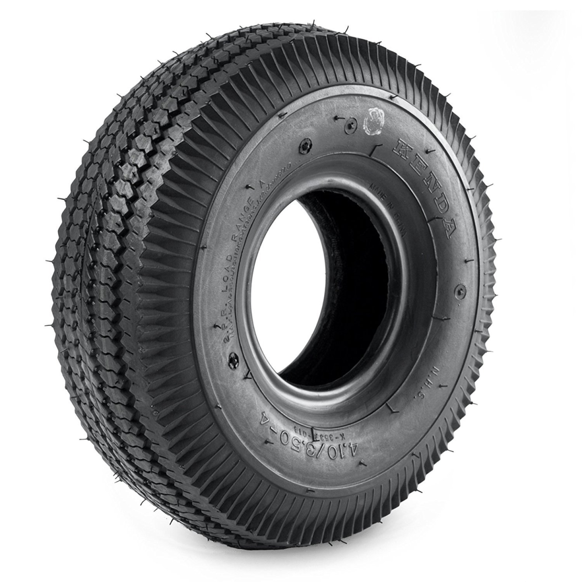 Picture of Martin Wheel 274406 K353A 410-350-4 Tubeless Sawtooth Tire