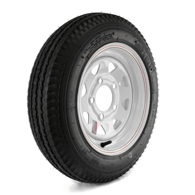 Picture of Kenda 274444 Loadstar Trailer Tire & 5-Hole Custom Spoke Wheel&#44; 480-12 LRC