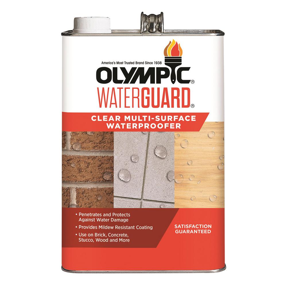 275474 1 gal Waterguard Clear Multi Surf Waterproofing Sealant -  Olympic