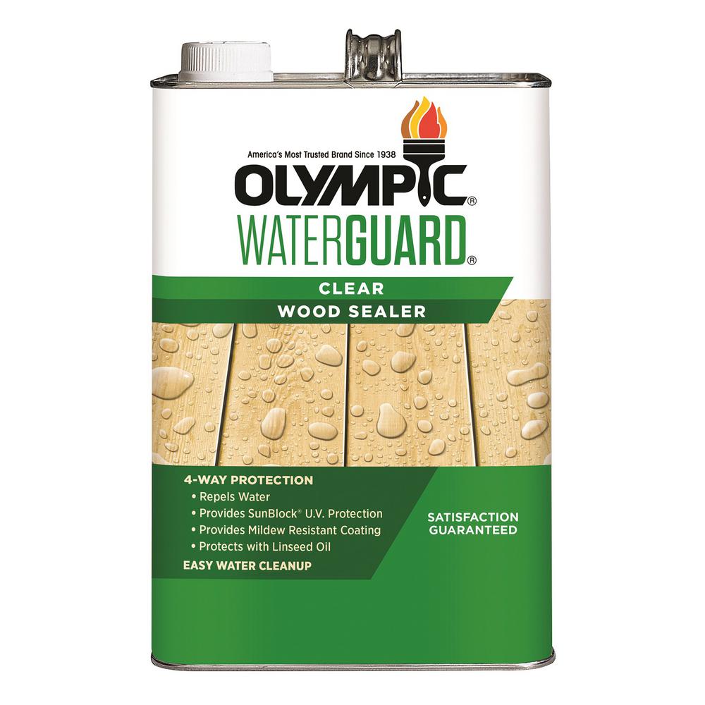 275473 1 gal Waterguard Clear Wood Sealer -  Olympic