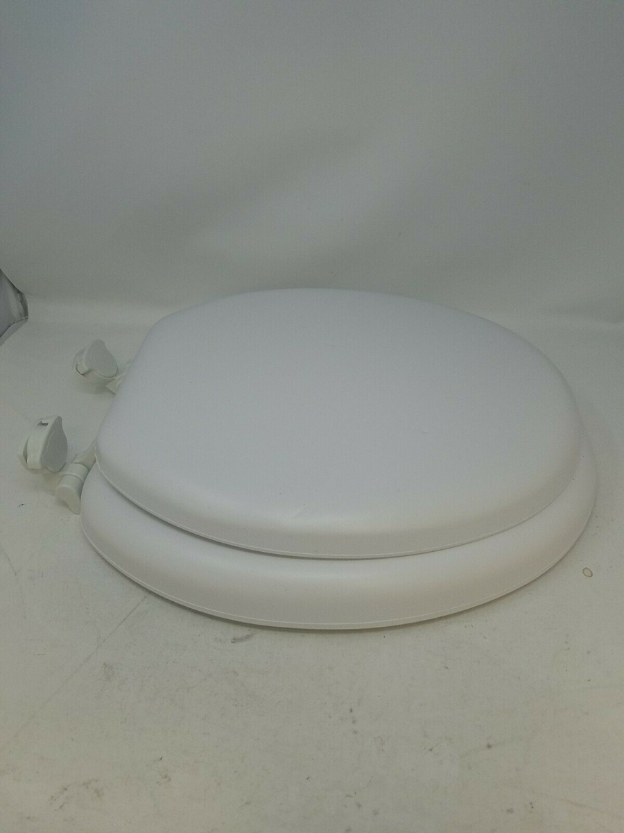 Picture of Mayfair 274521 Round White Soft Toilet Seat