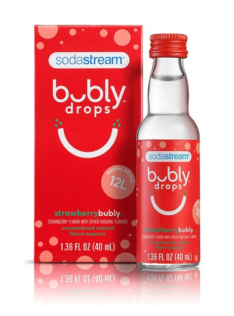 Picture of Sodastream USA 275727 40 ml Bubly Strawberry Drops