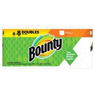 4 Double Rolls Full Sheet Paper Towels - 4 Count