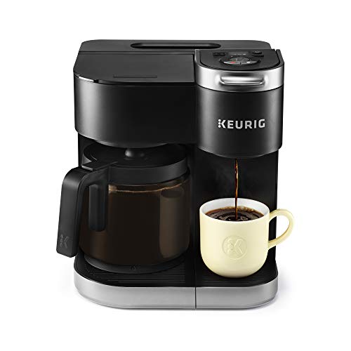 Picture of Keurig Green Mountain 100044 K-Duo Brewer Single-Serve & Carafe Coffee Maker&#44; Plastic