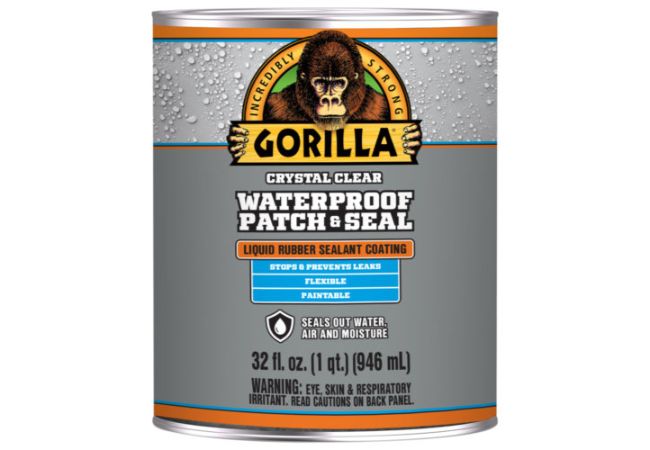 32 oz Waterproof Patch & Seal Liquid Sealant, Clear