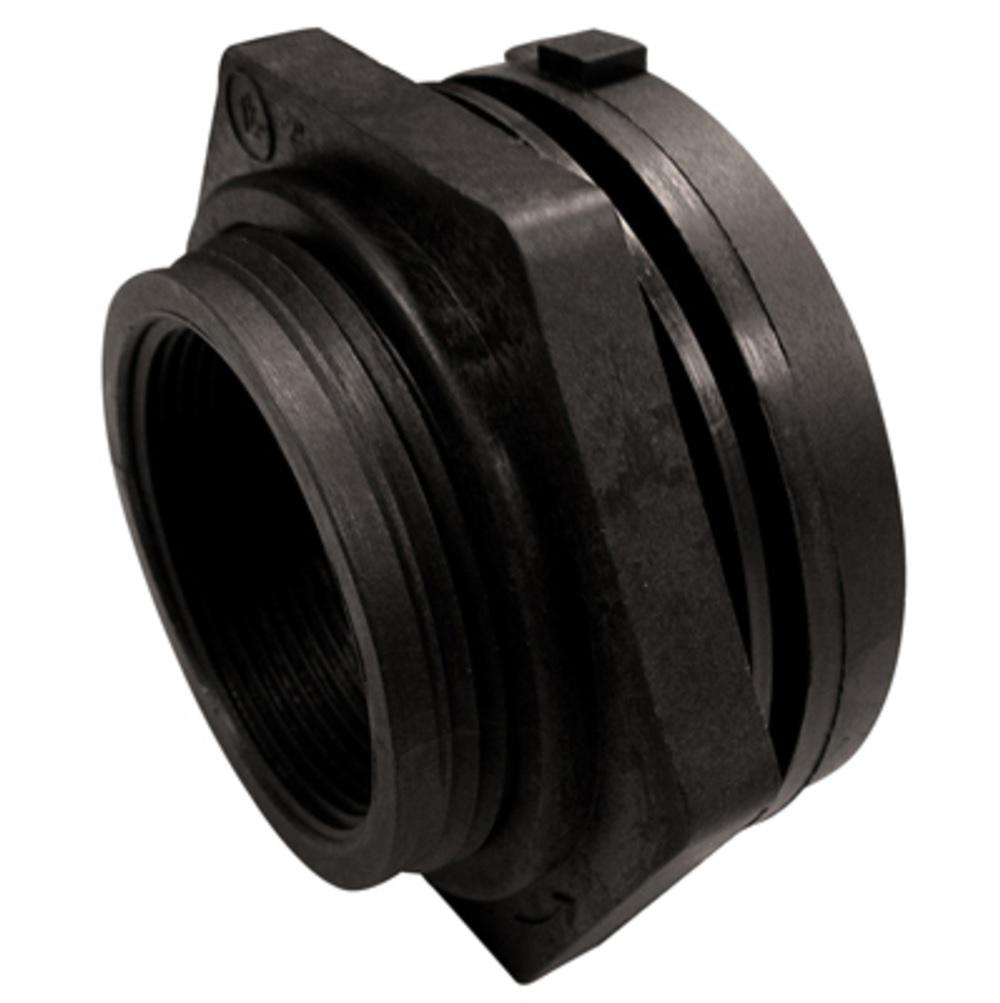 Picture of Anderson Metals 169924 2 in. Schedule 40 Bulkhead Fitting