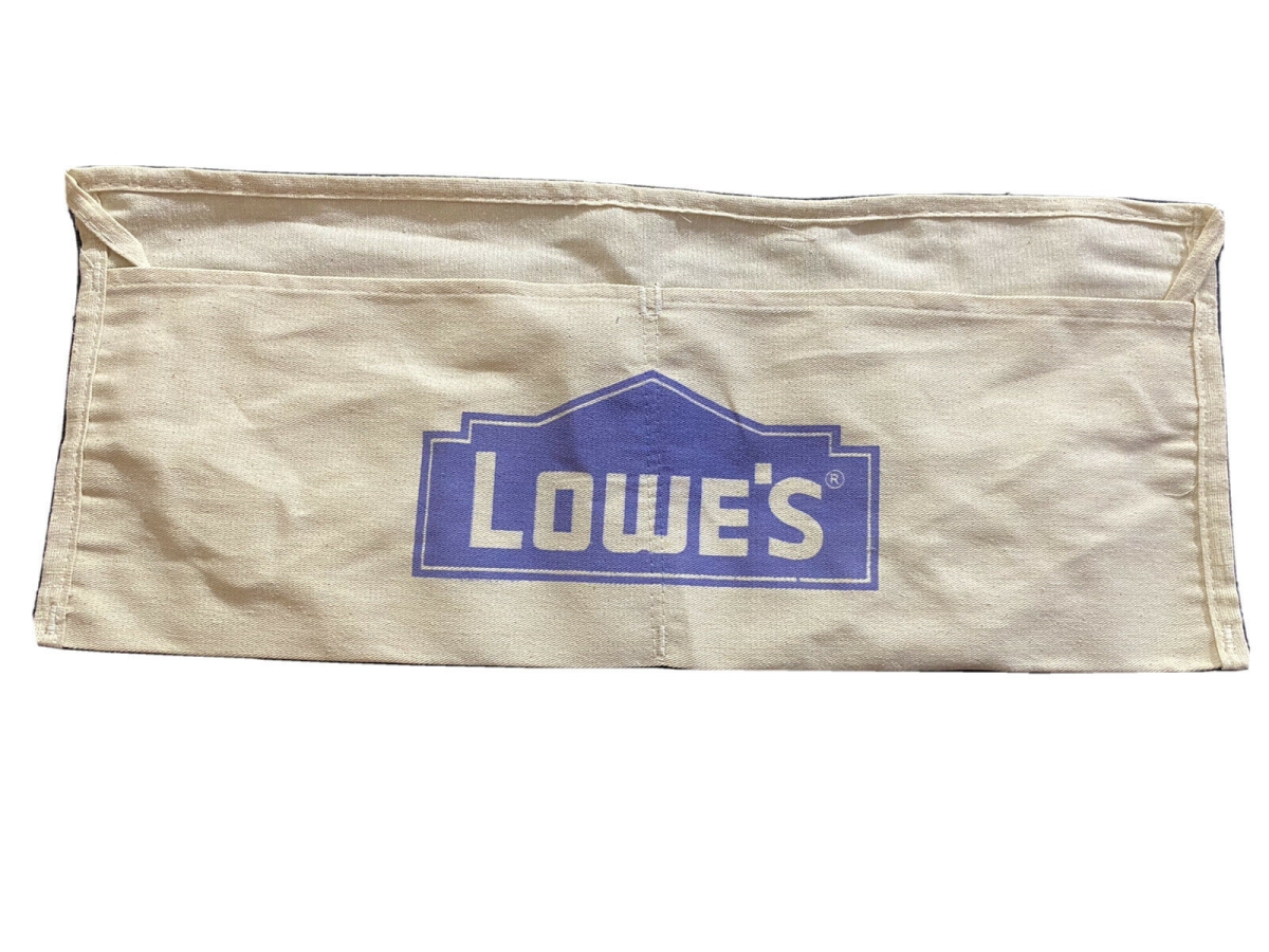 Picture of Big Time Products 100869 AWP 2 Pocket Canvas Apron Nail & Tool Bag&#44; White