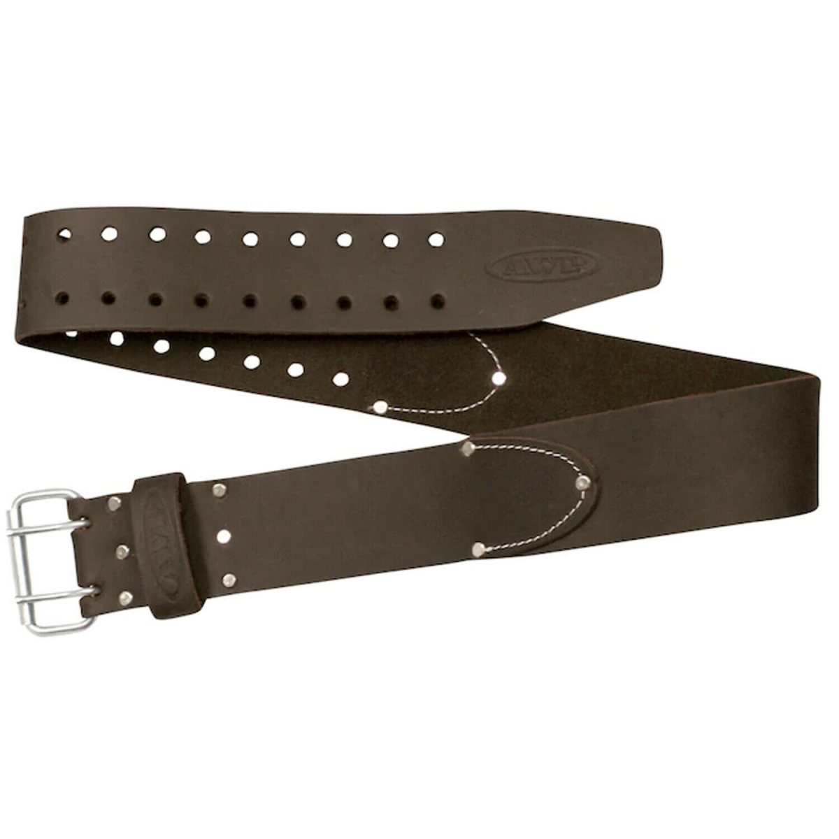 Picture of Big Time Products 100871 3 in. AWP Oil Tan Leather Work Belt&#44; Brown