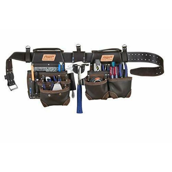 Picture of Big Time Products 100885 AWP Leather Tool Rig Belt