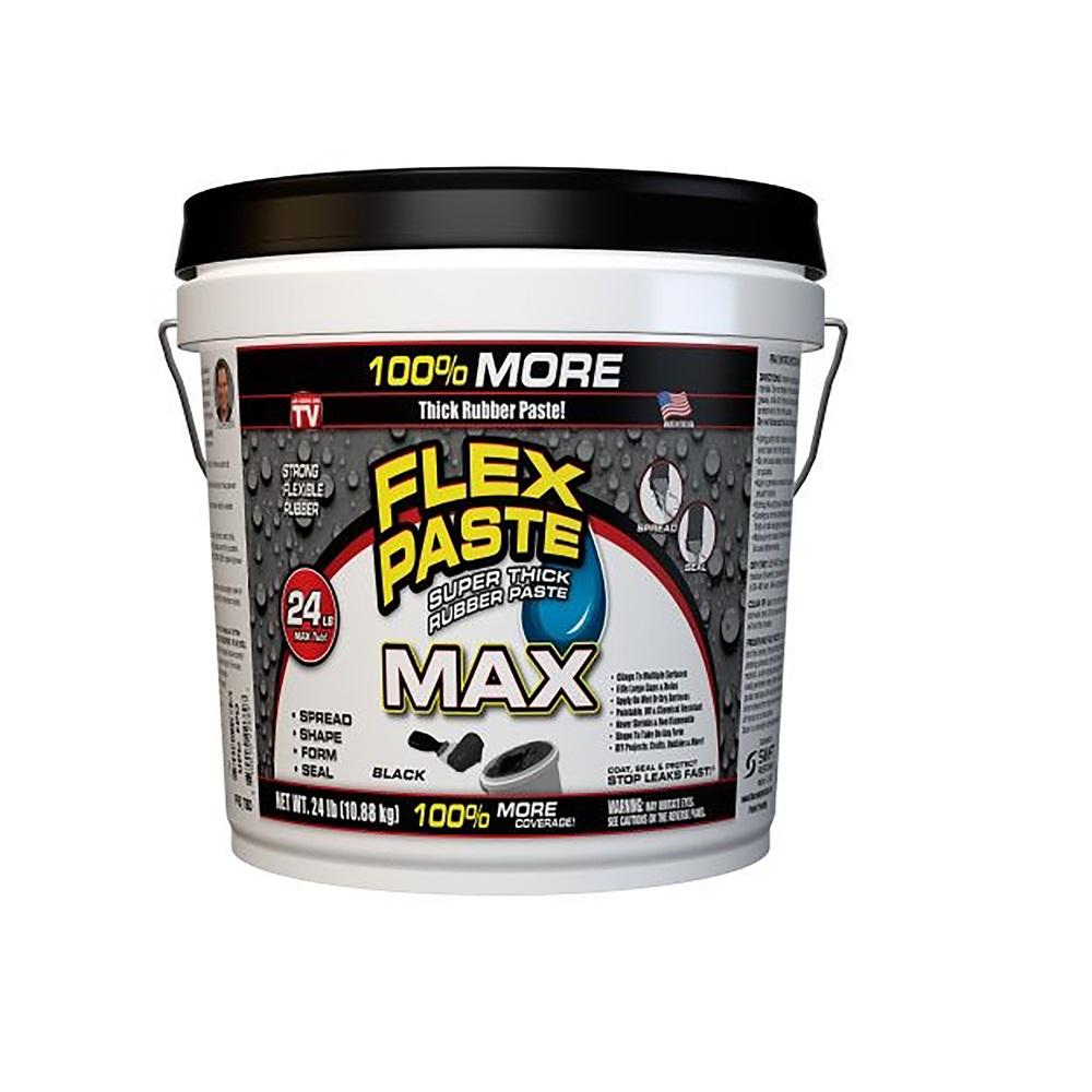 12 lbs Flex Paste Max As Seen on TV Joint Compound, Black