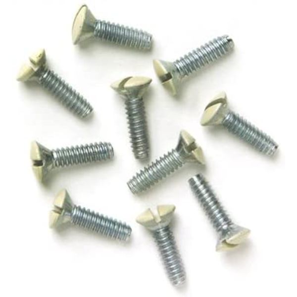 0.75 in. Chrome Plated Wall Plate Screw