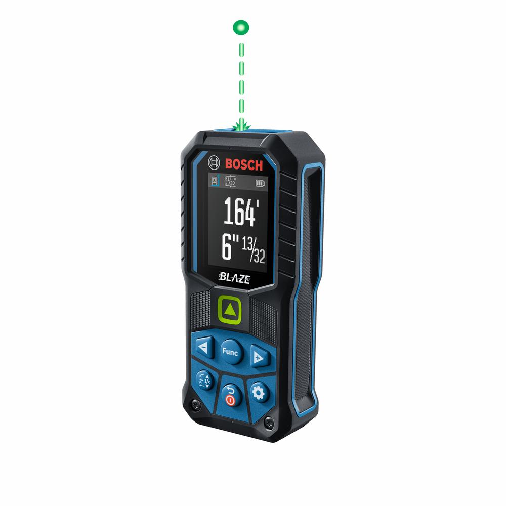 165 ft. Laser Distance Tape Measuring Tool, Green