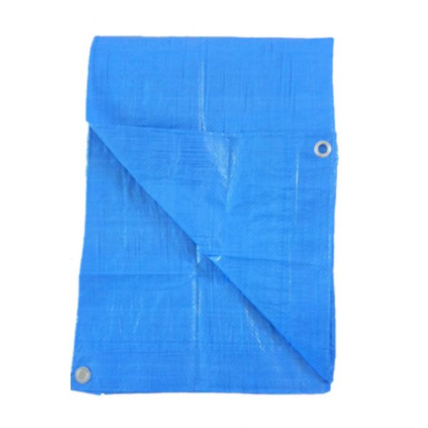 12 x 16 in. Polyethylene Storage Tarp Cover, Light Blue