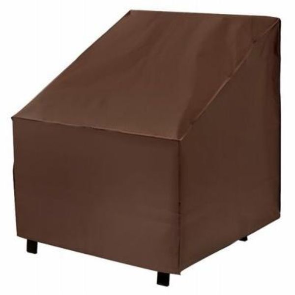 33 x 35 x 36 in. Premium Oversized Chair Cover, Dark Brown