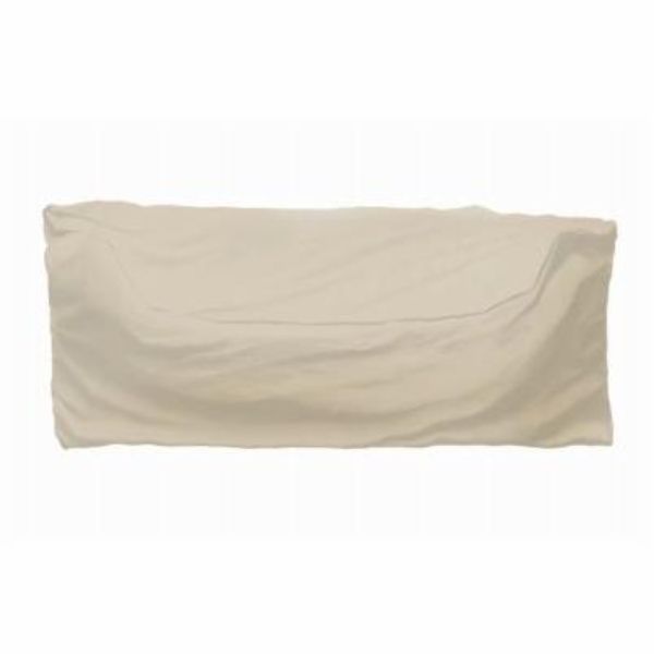 86 x 35.5 x 39 in. 600 x 300D PE Elastic Taupe Poly Sofa Cover