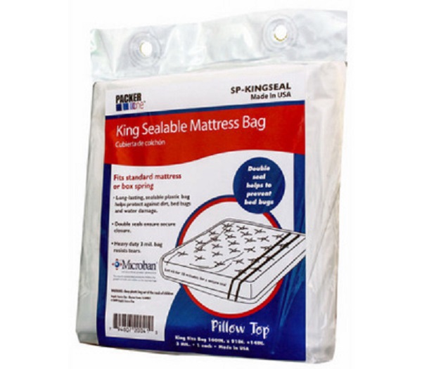Picture of Schwarz Supply Source 215530 100 x 91 in. King Size Clear Mattress Bag