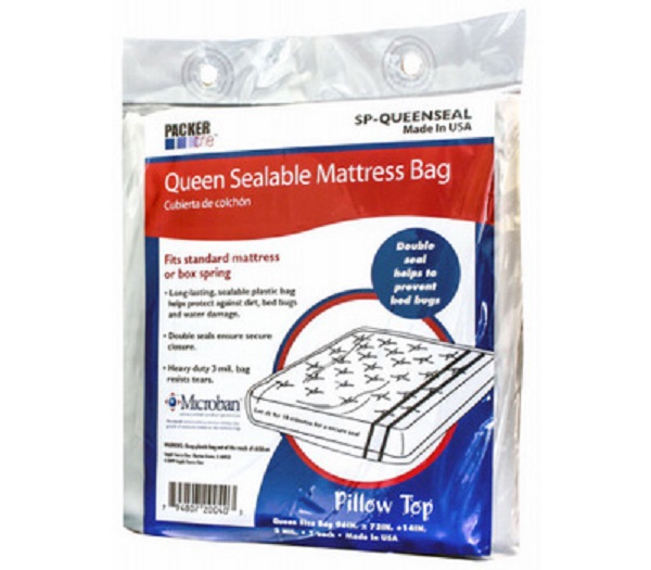 Picture of Schwarz Supply Source 215531 Queen Size Clear Mattress Bag