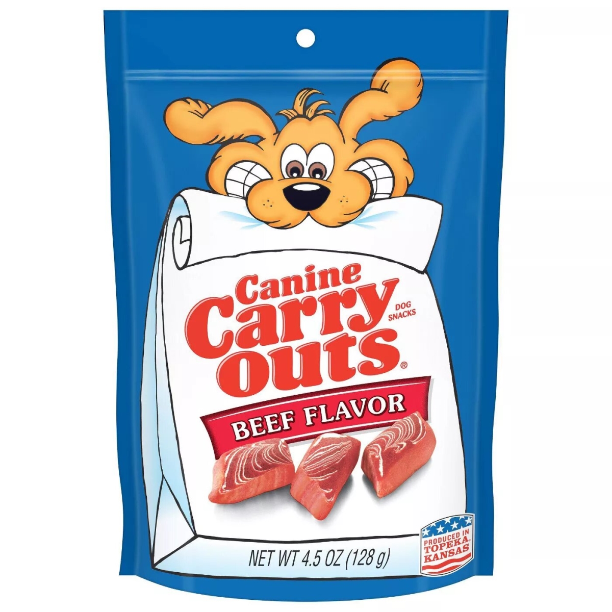 Picture of JM Smucker 248694 4.5 oz Canine Beef Treat