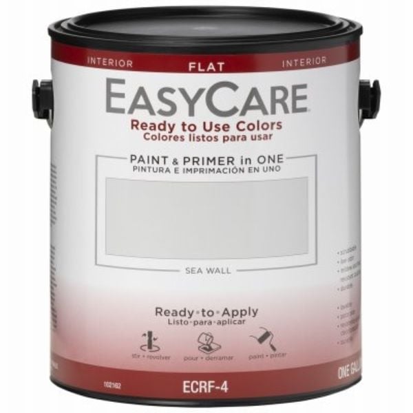 Picture of True Value Manufacturing 102162 1 gal Interior Flat Acyrlic Colors Paint & Primer&#44; Sea Wall