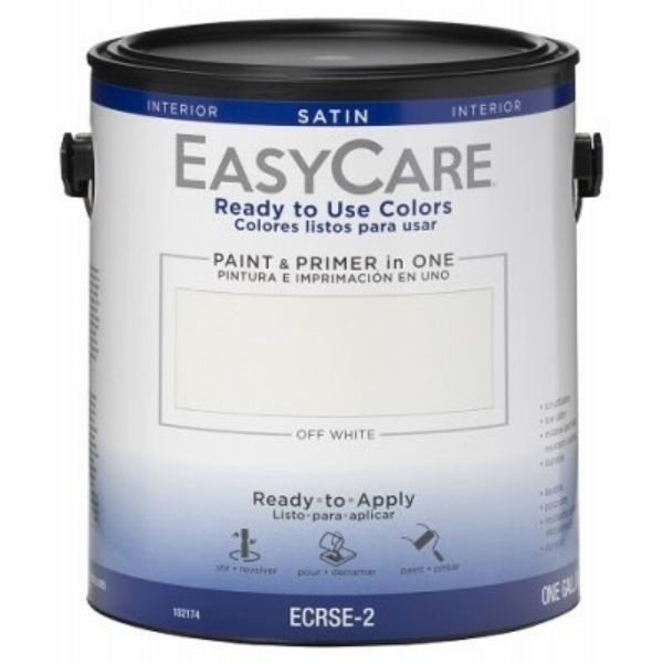 102174 1 gal Colors Interior Satin Acrylic Latex Paint, Off White -  True Value Manufacturing
