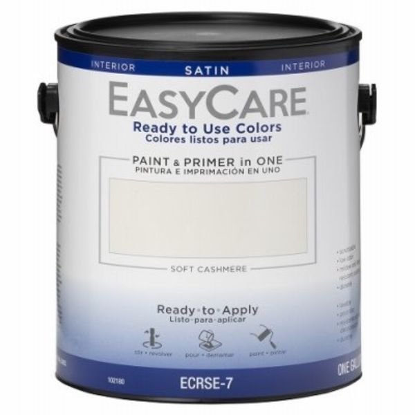Picture of True Value Manufacturing 102180 1 gal Interior Satin Acyrlic Colors Paint & Primer&#44; Soft Cashmere