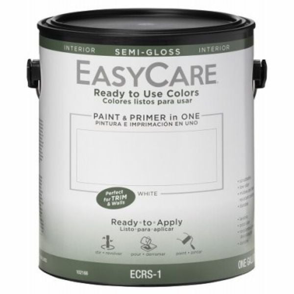 Picture of True Value Manufacturing 102166 1 gal Interior Semi-Gloss Acyrlic Colors Paint & Primer&#44; White