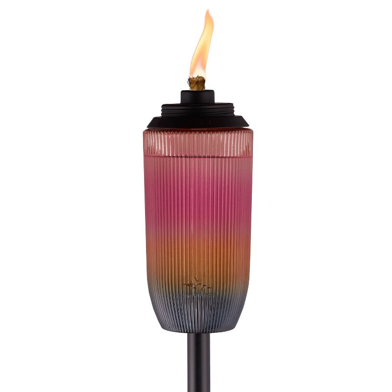 Picture of Lamplight Farms 102260 6.9 in. Rainbow Glass Boxed Torch