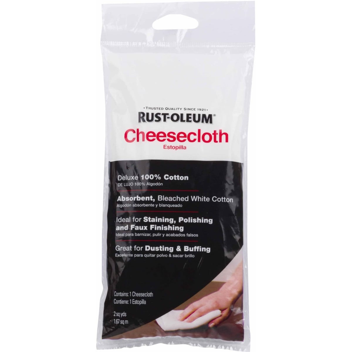 2 sq. Yard Cotton Cheesecloth, White