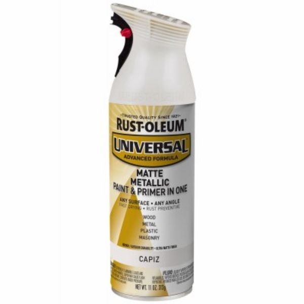 Picture of Rust-Oleum 106307 11 oz Rust-Oleum Universal Paint & Primer Matte Metallic Spray Paint&#44; Capiz