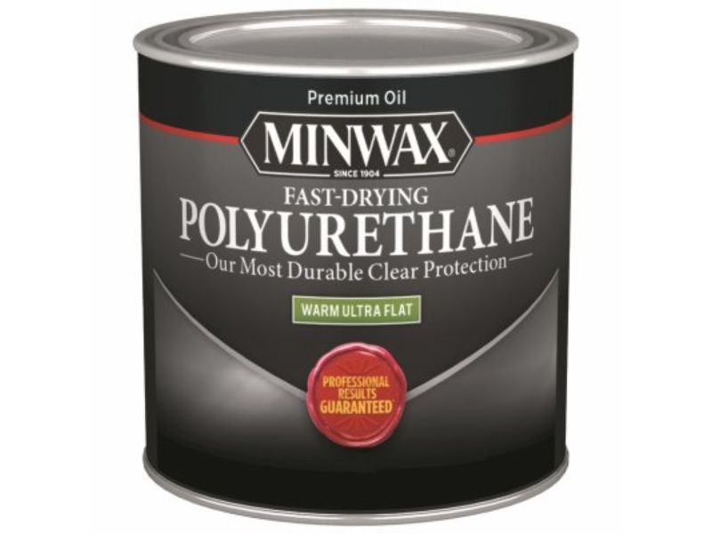 0.5 Pint Ultra Flat Polyurethane, Clear