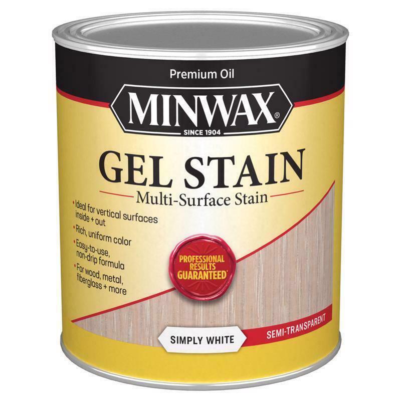1 qt. Gel Stain, White