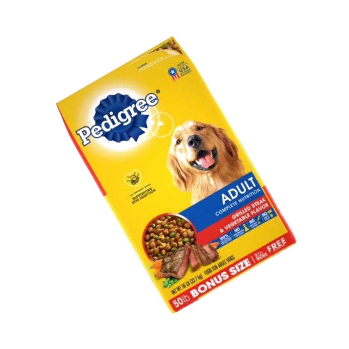 Picture of Mars Petcare US 248697 44 lbs Adult Complete Nutrition Grilled Steak & Vegetable Dry Dog Food