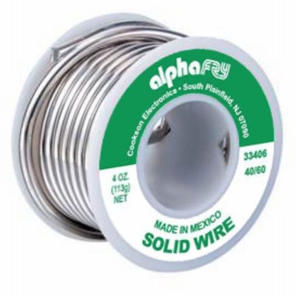 Picture of Alpha Assembly Solutions 104612 4 oz 0.125 in. Dia. Leaded General-Purpose Solder