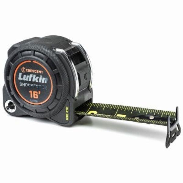 Picture of Apex Tool Group 273618 1.18 in. x 16 ft. Lufkin Shockforce Tape Measure&#44; Matte Black Nylon