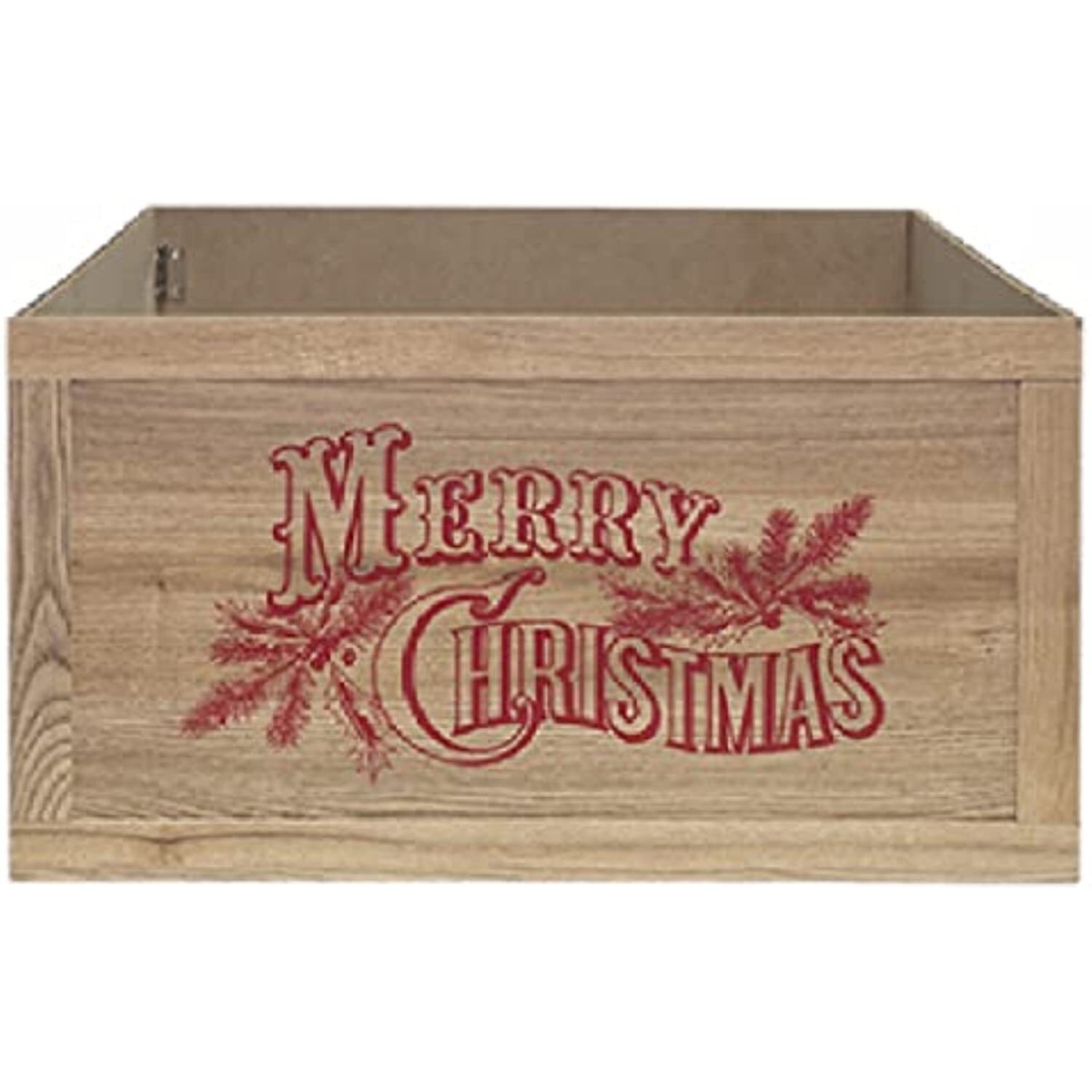 Picture of Dyno Seasonal Solutions 105249 20 x 11 in. Merry Christmas Stand Cover&#44; Wood Veneer Finish