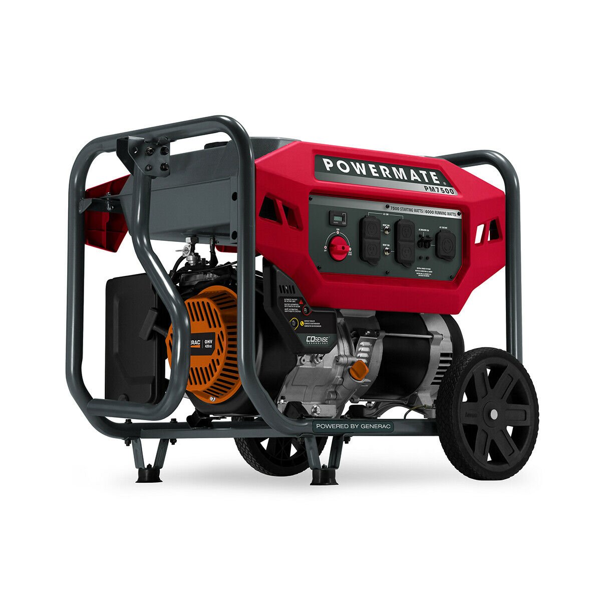 106487 120V 7500W Portable Generator -  Powermate, P0081400