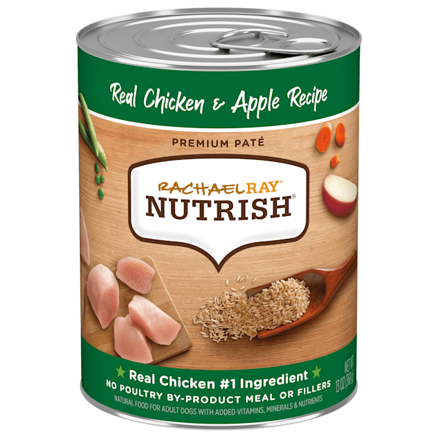 Picture of JM Smucker 105571 13 oz Rachael Ray Nutrish Real Chicken & Apple Recipe Wet Dog Food