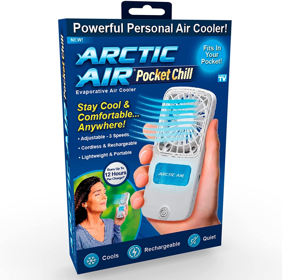 Picture of Ontel Products 105039 Arctic Air Pocket Chill Personal Air Cooler
