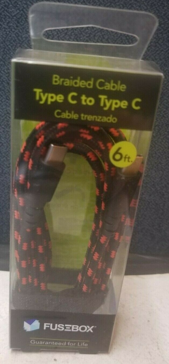 6 ft. Nylon-Wrapped Braided Cable