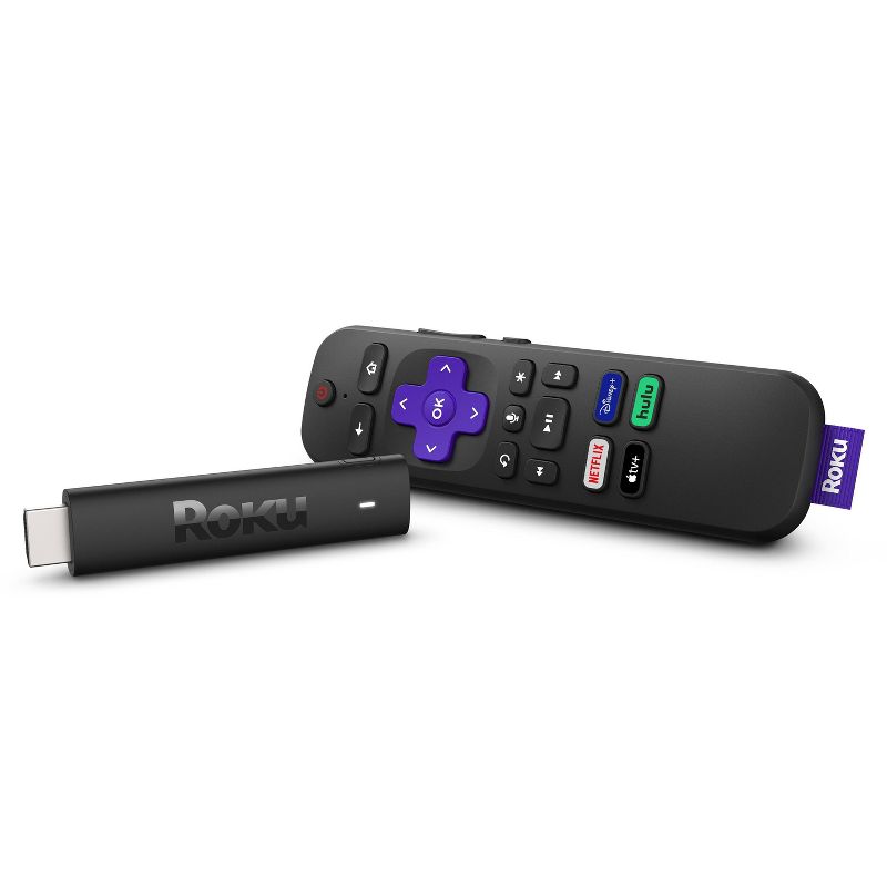 Picture of D&H Distributing 105032 Roku Streaming Stick 4K 2021 Streaming Device 4K-HDR- Dolby Vision with Voice Remote & TV Controls
