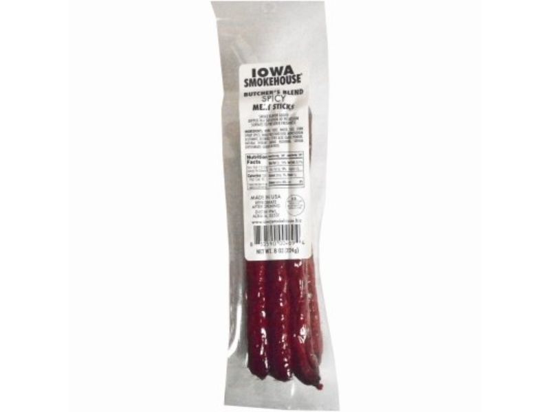 Picture of Iowa Smokehouse & Preferred Wholesale 105623 8 oz Butchers Blend Meat Sticks&#44; Spicy