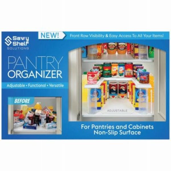 Picture of Infomercials 104810 Adjustable Pantry Organizer