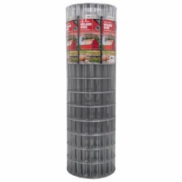 Midwest Air Tech  4 x 100 ft. 12.5-Gauge Galvanized Welded Wire Mesh Fence