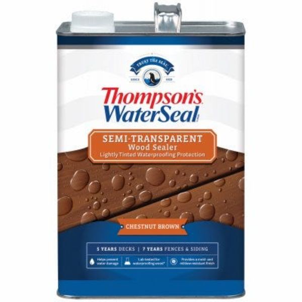 Picture of Thompsons Waterseal 185951 1 gal Semi-Transparent Waterproofing Stain&#44; Acorn Brown