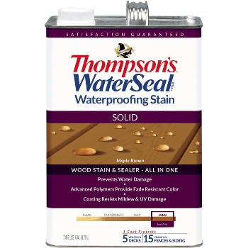 Picture of Thompsons Waterseal 185949 1 gal Semi-Transparent Waterproofing Stain&#44; Maple