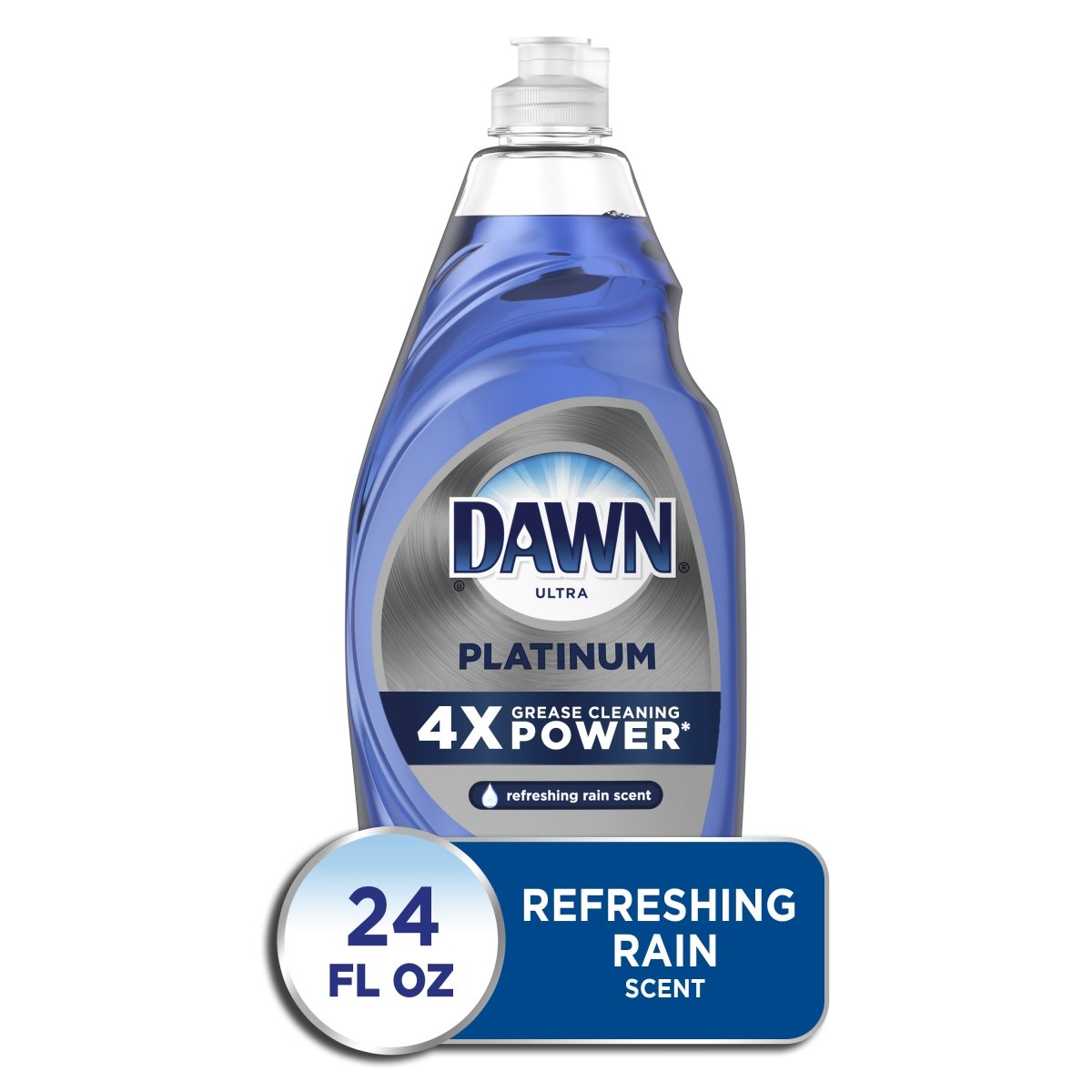 24 fl oz Dawn Platinum Dishwashing Liquid Dish Soap, Refreshing Rain Scent -  Procter & Gamble, PR572897