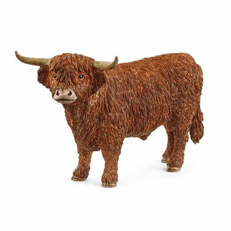 Hiland Bull Figurine - Pack of 5