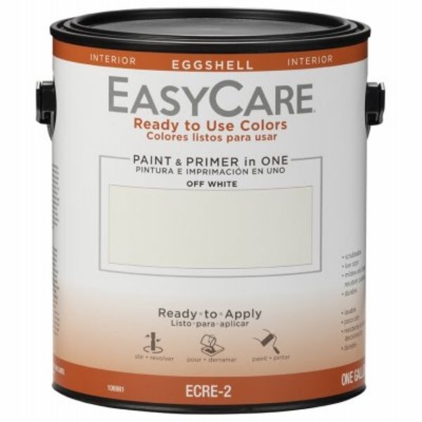 106981 1 gal Eggshell Acrylic Interior Paint & Primer, Off White -  True Value Manufacturing